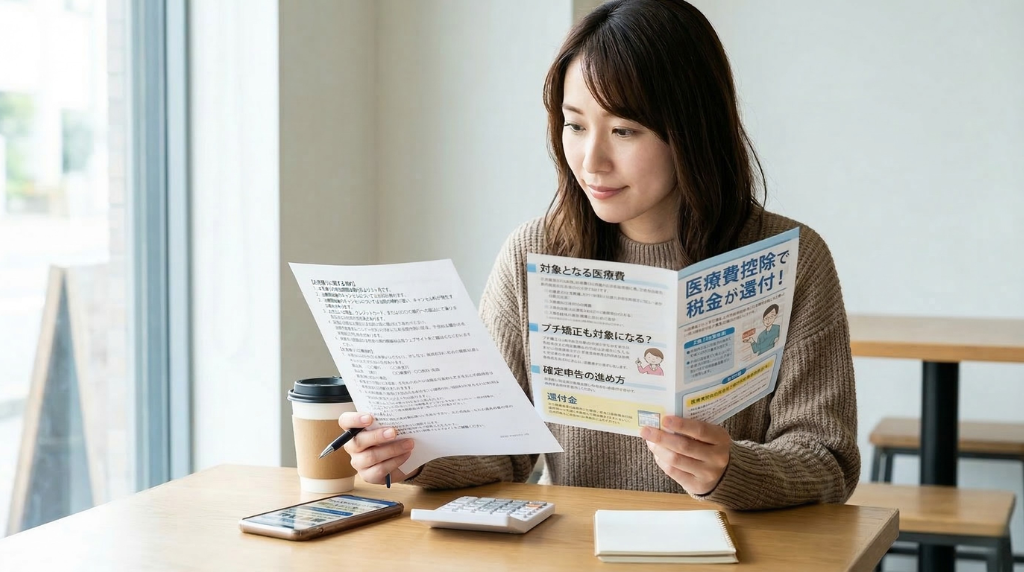 プチ矯正の費用は医療費控除で一部取り戻せる可能性がある