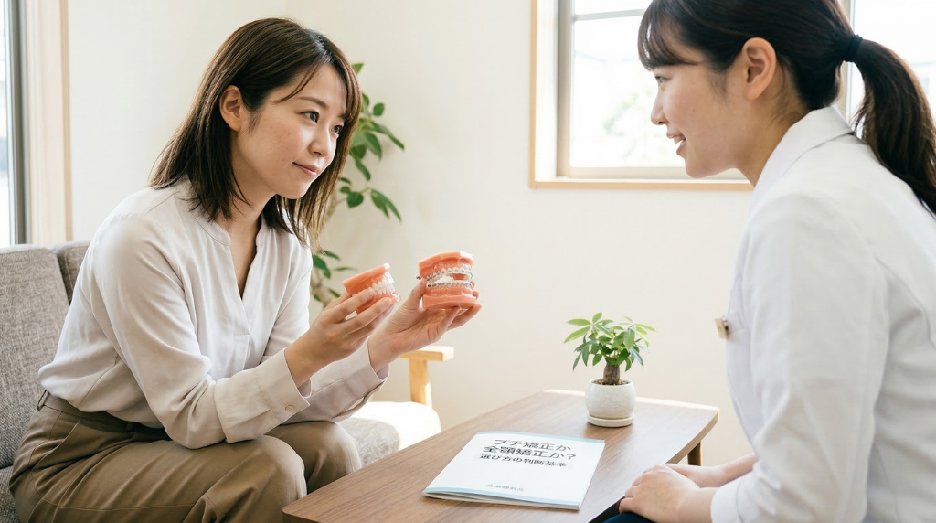 【プチ矯正】か【全顎矯正】か？ー 選び方の判断基準